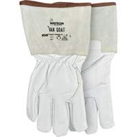 Gants r&eacute;sistant &agrave; la coupe et &agrave; l'arc &eacute;lectrique Van Goat 549, Taille Moyen, Enveloppe en Cutshield/Para-aramide/Polyester/Acier inoxydable/Ch&egrave;vre, ASTM ANSI niveau A6/EN 388 niveau F St. Lawrence Industrial & Safety Supply