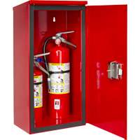 Heavy-Duty Outdoor Fire Extinguisher Cabinet, 14" W x 28" H x 10" D St. Lawrence Industrial & Safety Supply