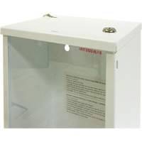 Light-Duty Fire Extinguisher Cabinet, 8" W x 22" H x 6" D St. Lawrence Industrial & Safety Supply