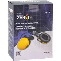 Cache-oreilles passifs, Fixation pour casque, 27 NRR dB St. Lawrence Industrial & Safety Supply