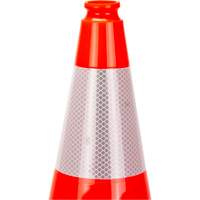Premium Traffic Cone, 18", Orange, 6" Reflective Collar(s) St. Lawrence Industrial & Safety Supply
