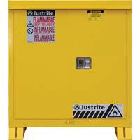 Outdoor Flammable Storage Cabinet, 30 gal., 2 Door, 43" W x 44" H x 18" D St. Lawrence Industrial & Safety Supply