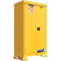 Outdoor Flammable Storage Cabinet, 45 gal., 2 Door, 43" W x 65" H x 18" D St. Lawrence Industrial & Safety Supply