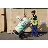 Mobile Self-Contained Emergency Safety Shower with Eye & Face Wash, 30 gal. Capacity, Meets None St. Lawrence Industrial & Safety Supply