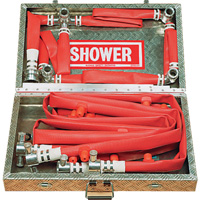 16-Nozzle Portable Decontamination Shower, Meets None St. Lawrence Industrial & Safety Supply