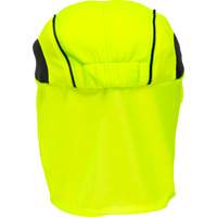 Chapeaux de refroidissement avec voiles pour le cou, Lime haute visibilit&eacute; St. Lawrence Industrial & Safety Supply