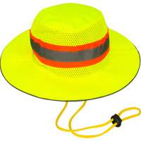 Chapeau de p&ecirc;cheur &agrave; refroidissement par &eacute;vaporation, Lime haute visibilit&eacute; St. Lawrence Industrial & Safety Supply