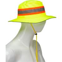 Chapeau de p&ecirc;cheur &agrave; refroidissement par &eacute;vaporation, Lime haute visibilit&eacute; St. Lawrence Industrial & Safety Supply