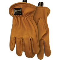 Gants r&eacute;sistants &agrave; la coupe The Duke 597CR, Taille Moyen, Enveloppe en Cuir de vache/Para-aramide/Polyester/Acier inoxydable, ASTM ANSI niveau A5 St. Lawrence Industrial & Safety Supply