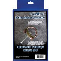 Anchor Connector, D-Ring, Temporary Use St. Lawrence Industrial & Safety Supply