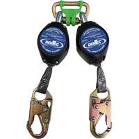 Self Retracting Lanyard with Composite Housing, 7', Web, Swivel St. Lawrence Industrial & Safety Supply