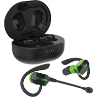 &eacute;couteurs Bluetooth UltraComm Aware noir & vert St. Lawrence Industrial & Safety Supply
