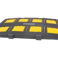 Middle Speed Hump, Rubber, 3' L x 20" W x 2" H St. Lawrence Industrial & Safety Supply