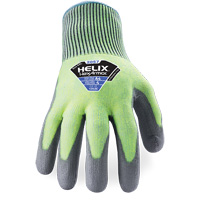 Helix&reg; 2057 Abrasion- & Cut-Resistant Gloves, Size 6/X-Small, 13 Gauge, Polyurethane Coated, HPPE Shell, ASTM ANSI Level A4/EN 388 Level C St. Lawrence Industrial & Safety Supply