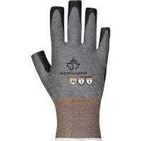 Ultra-Thin Open-Finger Gloves, Size 5, 21 Gauge, Nitrile Coated, TenActiv Shell, ASTM ANSI Level A9 St. Lawrence Industrial & Safety Supply