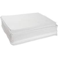 Meltblown Sorbent Pads, Oil Only, 15" x 19", 10 gal. Absorbancy St. Lawrence Industrial & Safety Supply