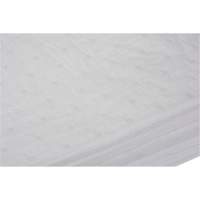 Bonded Sorbent Pad, Oil Only, 15" x 19", 10 gal. Absorbancy St. Lawrence Industrial & Safety Supply