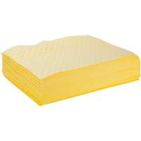 Bonded Sorbent Pads, Hazmat, 15" x 19", 8 gal. Absorbancy St. Lawrence Industrial & Safety Supply