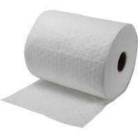 Bonded Sorbent Rolls, Mediumweight, 150' L x 15" W, 10 gal. Absorbancy St. Lawrence Industrial & Safety Supply