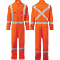 Combinaison FR Bizflame 88/12 Iona 7 oz. FR510, Taille 36, Orange St. Lawrence Industrial & Safety Supply