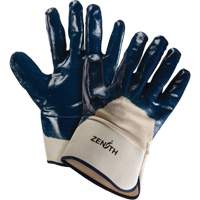 Gants &agrave; poignet de s&eacute;curit&eacute; de poids lourd, 11/2T-Grand, R&ecirc;vetement Nitrile, Enveloppe en Coton St. Lawrence Industrial & Safety Supply