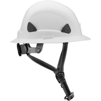 Fibre Metal Climbing Style Helmet with Full Brim, Meets CSA Type 2, Ratchet Suspension, Non-Vented St. Lawrence Industrial & Safety Supply