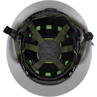 Fibre Metal Climbing Style Helmet with Full Brim, Meets CSA Type 2, Ratchet Suspension, Vented St. Lawrence Industrial & Safety Supply