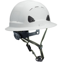 Fibre Metal Climbing Style Helmet with Full Brim, Meets CSA Type 2, Ratchet Suspension, Vented St. Lawrence Industrial & Safety Supply