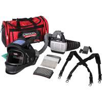 VIKING 3250D FGS&reg; Auto-Darkening PAPR with Extended Battery, Welding Helmet, Lithium-Ion Battery St. Lawrence Industrial & Safety Supply