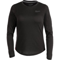 T-shirt hybride &agrave; manches longues FREEFLEX, Femmes, T-petit, Noir St. Lawrence Industrial & Safety Supply