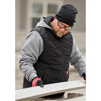 Veste l&eacute;g&egrave;re et isol&eacute;e FREEFLEX, Hommes, Petit, Noir St. Lawrence Industrial & Safety Supply