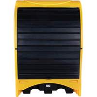 2-Drum Hard Cover Spill Pallet, 43.11" L x 61.61" W x 83.07" H, 1433 lbs. Load Capacity St. Lawrence Industrial & Safety Supply