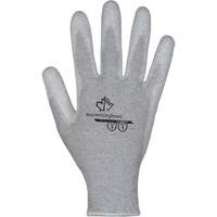 KnitActiv Electrostatic Dissipative Low-Linting White Gloves, 5, Polyurethane Coating, 13 Gauge, Nylon/Cotton Shell St. Lawrence Industrial & Safety Supply