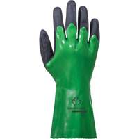 SolvStop Chemical-Resistant Gloves, Size 7, 12" L, PVC St. Lawrence Industrial & Safety Supply