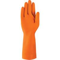 Gants robustes r&eacute;sistants aux produits chimiques AlphaTec 87-208, Taille 7, 12,8" lo, Latex de caoutchouc, Doublure en Coton/Ouat&eacute;e, 29,5 mils St. Lawrence Industrial & Safety Supply