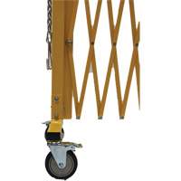 Expandable Barrier, 84" H x 20' L, Yellow St. Lawrence Industrial & Safety Supply