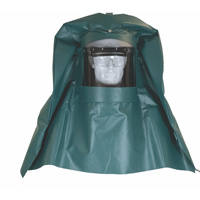 Cagoule anti-&eacute;claboussures chimiques et casquette rigide avec visi&egrave;re r&eacute;sistante aux produits chimiques St. Lawrence Industrial & Safety Supply