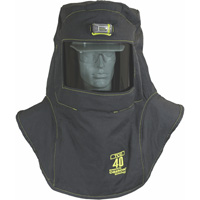 Cagoule de protection contre l'arc &eacute;lectrique TCG, Noir, 40 cal/cm², ANSI Z87.1/ASTM F1506/ASTM F1959/ASTM F2178/R&eacute;pond ou surpasse la norme CSA Z462/NFPA 70E, 4 Arc &eacute;lectrique EPI cat&eacute;gorie niveau St. Lawrence Industrial & Safety Supply
