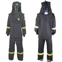 Ensemble de manteau contre l'arc &eacute;lectrique TCG grand, 140 cal/cm² St. Lawrence Industrial & Safety Supply