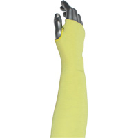 Kut Gard&reg; 2-Ply Cut-Resistant Sleeve with Thumb Hole, Aramid/ATA&reg;, 10", ASTM ANSI Level A6, Yellow St. Lawrence Industrial & Safety Supply