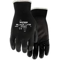 Gants 391 Stealth Black Lite, T-petit, R&ecirc;vetement Polyur&eacute;thane, Enveloppe en Polyester St. Lawrence Industrial & Safety Supply