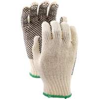 417 PVC Dotted String Knit Gloves, Poly/Cotton, Single Sided, Small St. Lawrence Industrial & Safety Supply