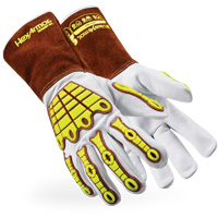 HeatArmor&reg; 5056IMP Welding Gloves, Grain Goatskin, Size X-Small St. Lawrence Industrial & Safety Supply