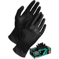 Gants jetables Deny, Petit, Nitrile, 6 mils, Sans poudre, Noir St. Lawrence Industrial & Safety Supply