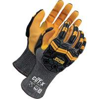 Gants antichocs r&eacute;sistants &agrave; la coupe pour &eacute;crans tactiles Cut-X, 6, Paume en Mousse de nitrile, Poignet &eacute;lastique St. Lawrence Industrial & Safety Supply