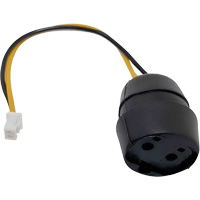 Connecteur de prise pour panneau &agrave; deux broches pour &eacute;couteurs Molex St. Lawrence Industrial & Safety Supply