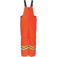 Heavy-Duty FR-Treated Journeyman 300D Trilobal Rip-Stop Coveralls, Polyester, Small, High Visibility Orange St. Lawrence Industrial & Safety Supply