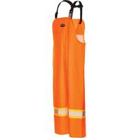 R805 Hurricane Bib Pants, Small, High Visibility Orange St. Lawrence Industrial & Safety Supply