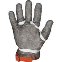 MMG Food Safe Metal Chainmail Gloves, Size 2X-Small, Stainless Steel Shell, ASTM ANSI Level A9 St. Lawrence Industrial & Safety Supply