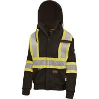 Heavyweight Safety Hoodie, Women's, X-Small, Black St. Lawrence Industrial & Safety Supply